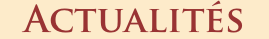 Actualités