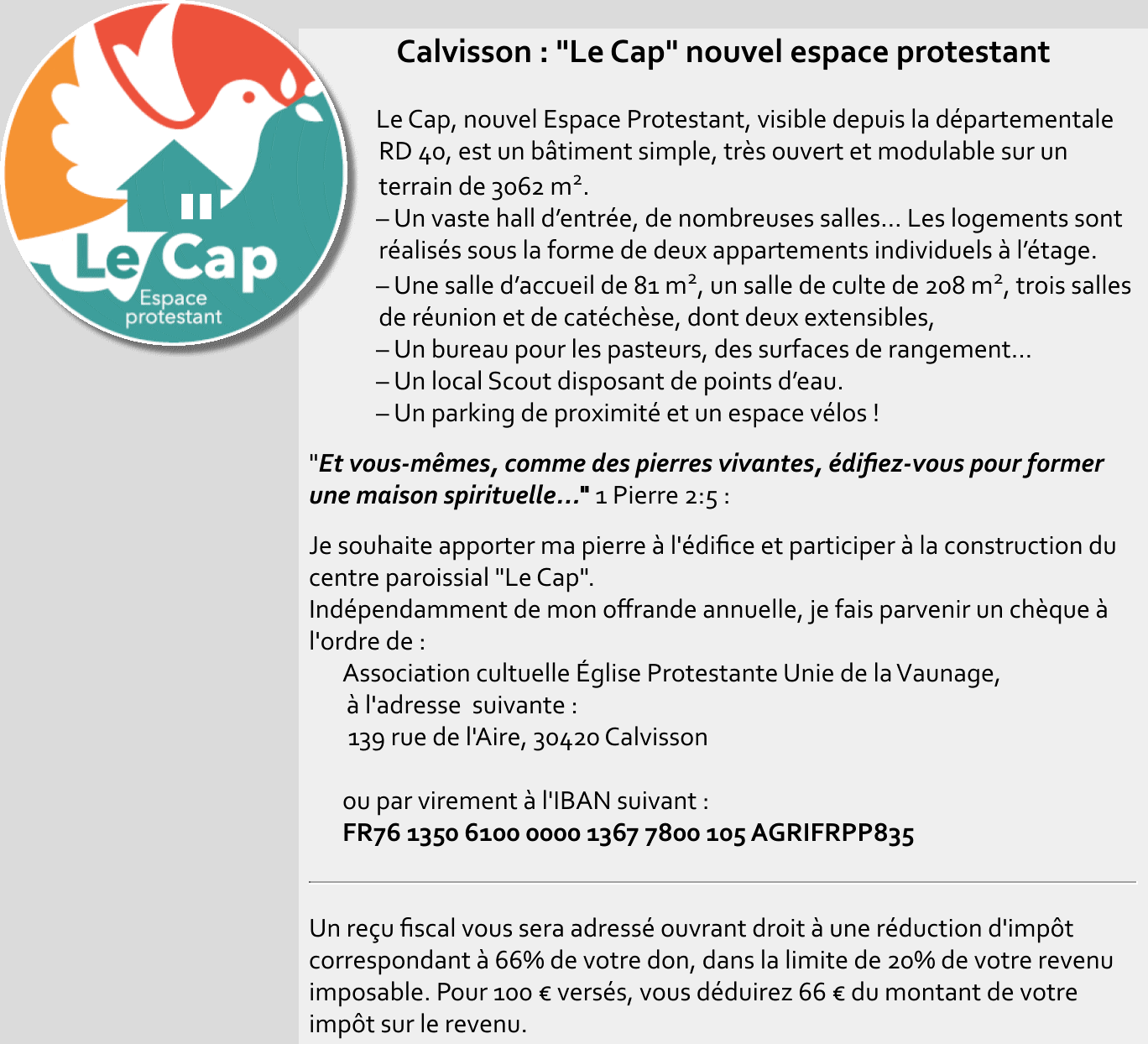 Calvisson : "Le Cap" nouvel