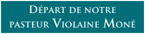Départ de notre 